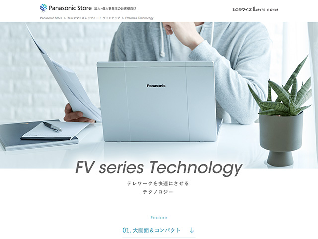 Panasonic Store FVseries Technology